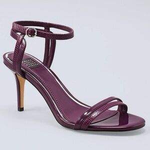 0285 - White House Black Market Women's Purple Sandals